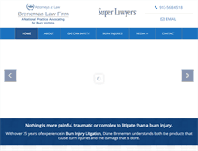 Tablet Screenshot of litigationkc.com